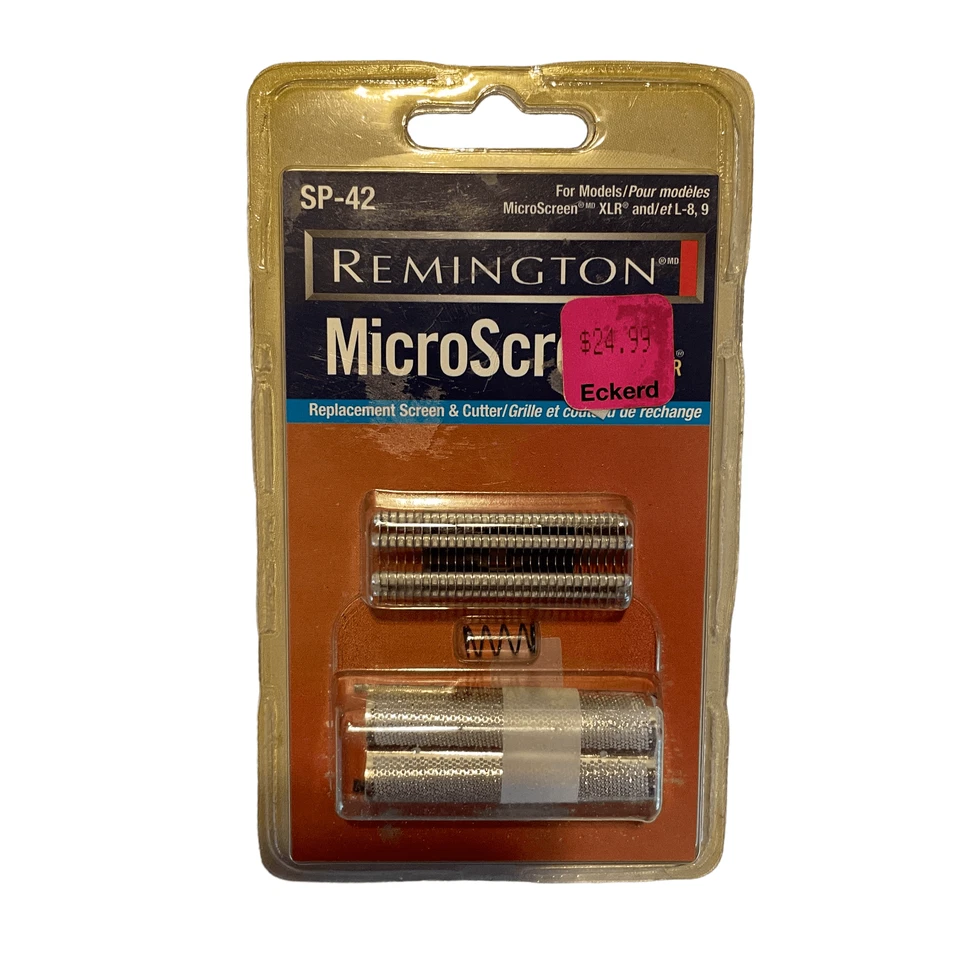 Remington SP42 MicroScreen Replacement Cutter & Foil Cleaning Products