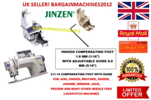  DUAL COMPENSATING RAISING FOOT 211-15 WITH GUIDE INDUSTRIAL SEWING MACHINE PART - Bild 1 von 3
