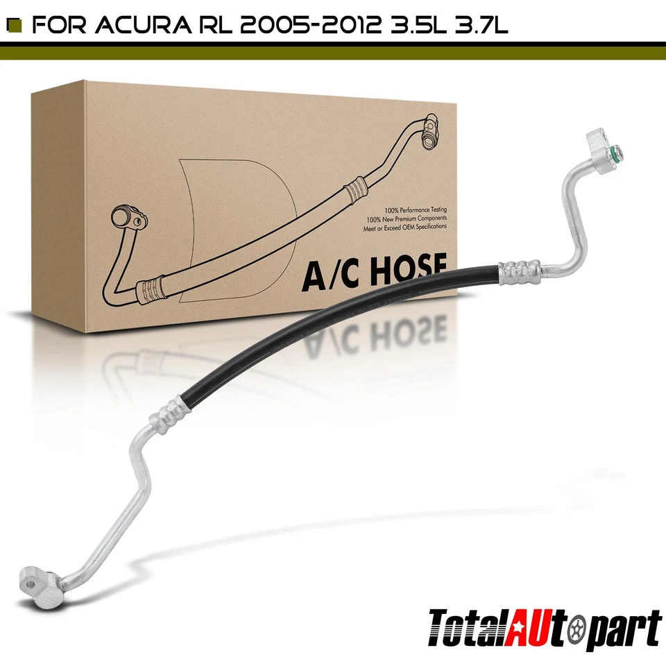 Manguera de descarga de refrigerante de aire acondicionado-línea de descarga para Acura RL 05-12 alta presión Foto 1 de 4