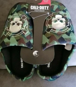 Mens Call of Duty Camouflage Cosy Mule Slippers Size 8-9 10 -11 UK - Picture 1 of 3