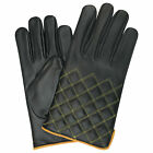 Prime Warm Fashion Gloves With Foam Lining Lamb Skin Leather Long Gloves 086