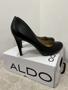 Aldo Pumps Echt Leder Glattleder Schwarz 40 Neu Stilettos Sexy - Bild 1 von 12