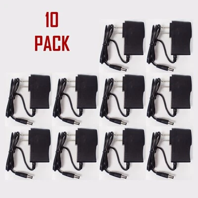 5-10 Pack 12V 1A Power Supply AC to DC Universal Adapter 5050 LED STRIP Light - Image 1 of 4