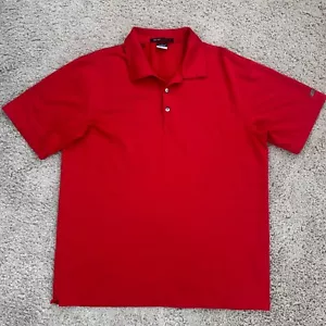Camiseta polo de golf Nike Tiger Woods Collection para hombre L Dri-FIT roja con patrón a cuadros - Imagen 1 de 12