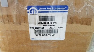 Genuine OEM Mopar 68184743AC Wheel Hub and Bearing Left - Picture 1 of 4