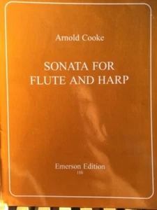 Sonata per flauto e arpa di Arnold Cooke spartiti - Foto 1 di 1
