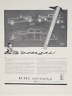 1942 Durez Plastics Chemicals Fortune WW2 Print Ad Q1 Raymond Lowey Tonawanda