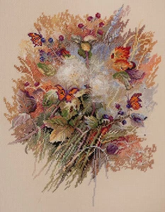 Kit Punto de Cruz "Respiración del Bosque", tamaño 10.2x13.0 in (26.0x33.0 cm) - Imagen 1 de 7