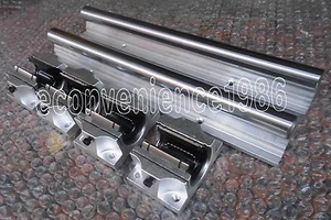 1XTBR16-3500mm 16MM FULLY SUPPORTED LINEAR RAIL SHAFT+ 2 TBR16UU Rounter Bearing - Picture 1 of 4