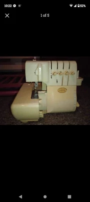Baby lock serger eclipse BLE1 DX serial- k9106999 color-white  - Image 1 of 4