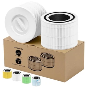 Filtro de repuesto purificador de aire HEPA Core 300-RF compatible con Levoit NUEVO 2pk - Imagen 1 de 3