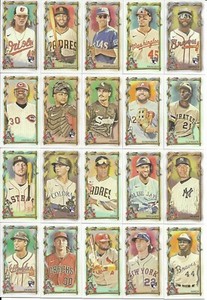 2023 Topps Allen & Ginter Mini Parallel A&G Back - Pick and Complete Your Set