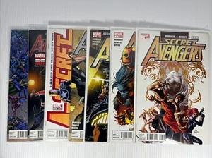 Lote de 7 Secret Avengers #7-9 11 16 34 36 Vol. 1 Marvel Comics 2010 Ed Brubaker - Imagen 1 de 8