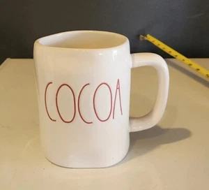 Rae Dunn "Cocoa" mug cream  - Picture 1 of 4