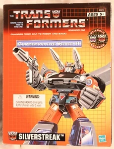 G1 Transformers Commemorative Series III Reissue SILVERSTREAK 2002 COMPLETE - Picture 1 of 9