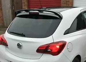 ALERÓN TECHO TRASERO PARA OPEL/VAUXHALL CORSA E 3D (2014-2019) PU SIN IMPRIMAR - Imagen 1 de 4