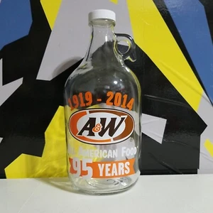 Jarra de vidrio de 1/2 galón Rootbeer All American Food 1919-2014 95 años  - Imagen 1 de 8