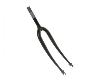 26 Zoll vorne Fahrrad starre Gabel mit 1 Zoll Gewinde Lenkbremse - schwarz - Bild 1 von 5