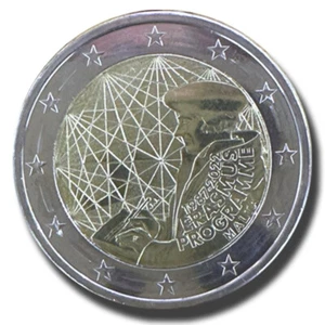 Moneda conmemorativa de 2 euros del programa Erasmus 35 aniversario de Malta 2022 - Imagen 1 de 2