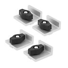 71694 1-33/64" T-Track Inline And Short Stop Kit, T Track Stop Block For T-Tr...