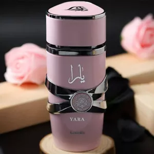Lattafa YARA by Lattafa 3.4 Oz (100 ml) EDP Eau De Parfum Spray for Women New - Picture 1 of 5