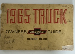 1965 Chevrolet Truck Series 10-30 Owners Guide - Manual - Picture 1 of 3