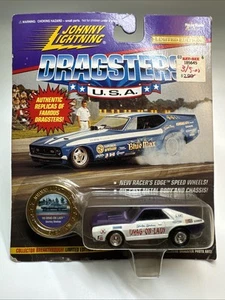 Johnny Lightning Dragsters EE. UU. '69 DRAG-ON LADY Shirley Shahan púrpura 1:64 - Imagen 1 de 4