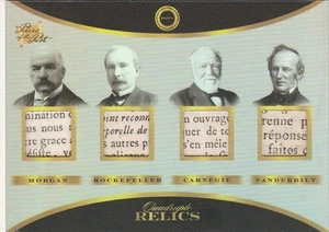 Pieces Past 1800s Kaleidoscope Edition Morgan Carnegie Vanderbilt Quad Relic 193 - Bild 1 von 1