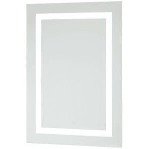 Kovacs P6107 27-1/2" X 19-3/4" Rectangular Flat Lighted Vanity Mirror - Image 1 of 4