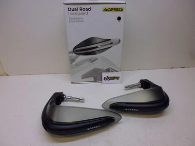 Handprotektoren Dual Road universal Handschützer Handschutz handguards Enduro sw - Bild 1 von 4