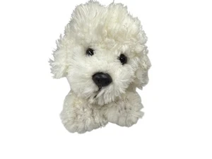 Toys R Us Animal Alley Dog Puppy Plush Curly White Fur Labradoodle Stuffed Toy - Picture 1 of 13