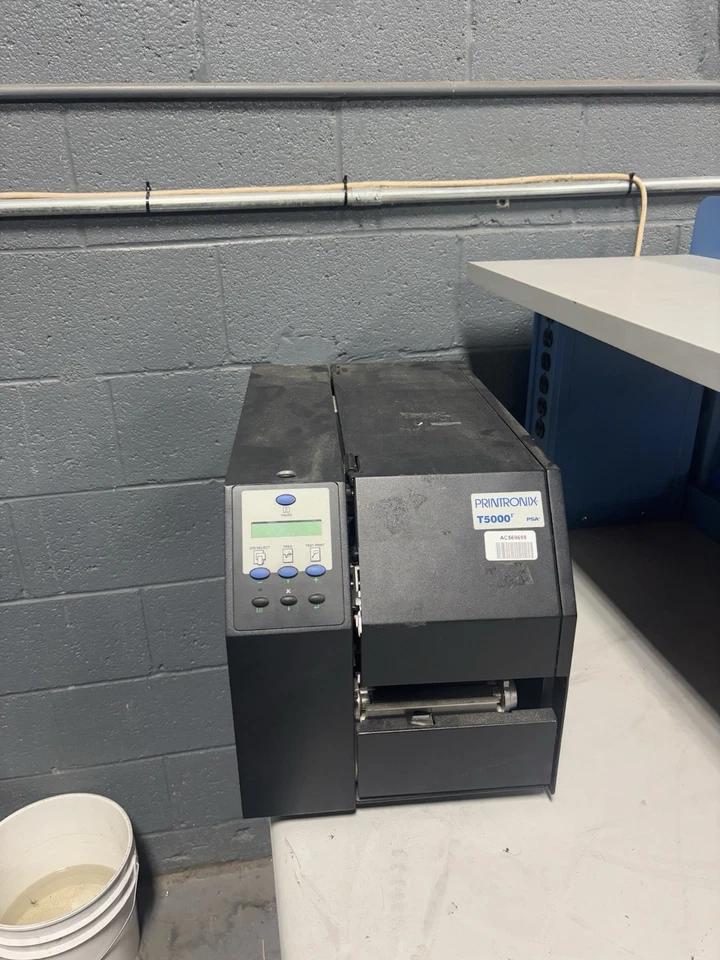 Printronix T5204r Thermal Transfer Barcode Label Printer LAN USB Serial Parallel - Image 1 of 4