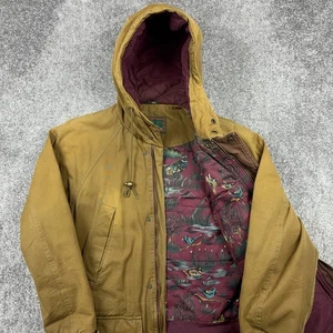 VTG Field & Stream Chore Jacket Men's Medium AOP Liner Barn Outdoors Hiking - Picture 1 of 9