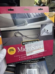 Kingston Microsaver Ultrabook Laptop Bloqueo con Llave Nuevo Cable Sellado Para Sostener Computadora - Imagen 1 de 2