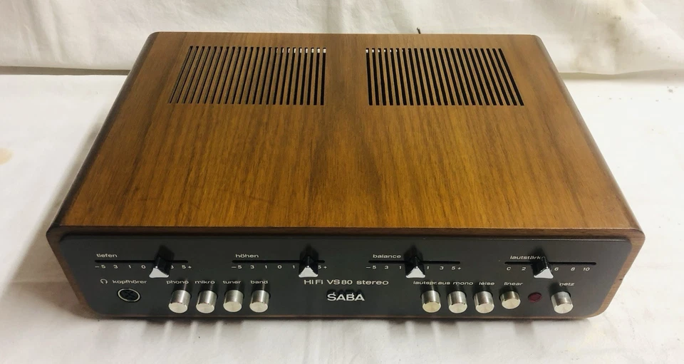Amplificatore SABA Hi-Fi VS80 Vintage Top  - Immagine 1 di 4