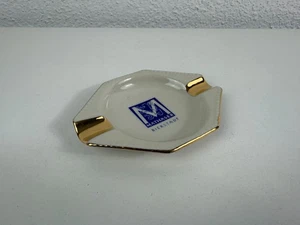 MATHÄSER Bierstadt Aschenbecher, Dü Co Kunst Rehau Porzellan, Brauerei alt antik - Bild 1 von 4