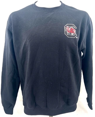 NEW South Carolina Gamecocks USC Champion Black Crew Neck Sweatshirt Men's L - Image 1 of 4