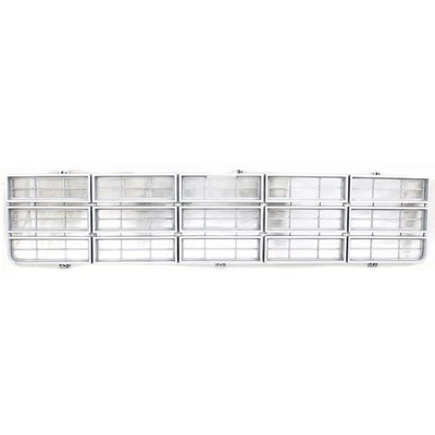 Grille For 77-80 Chevrolet C10 K10 Silver Plastic - Image 1 of 4