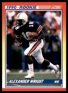 1990 Score - Alexander Wright #621 (RC) - Picture 1 of 2