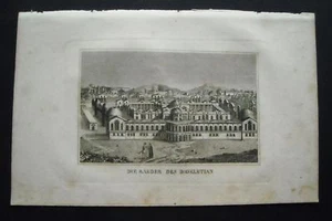 1834: ROM, DIOKLETIAN THERME. SCHÖNER Gravur/Stahl - Bild 1 von 1