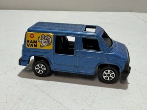 VINTAGE TOOTSIETOY BLUE DODGE RAM VAN 4" DIECAST - Picture 1 of 5