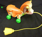 VINTAGE FISHER PRICE COW PULL TOY 132 1972 PLASTIC