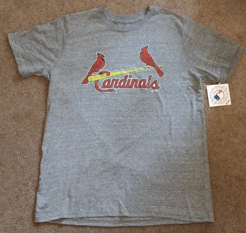 St Louis Cardinals MLB Majestic Threads Yadier Molina #4 XL Player’s T- Shirt Cover