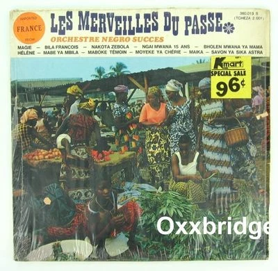 LES MERVEILLES DU PASSE Orchestre Black Succes AFRICAN 1970 OK JAZZ LP Afro Funk - Image 1 of 3