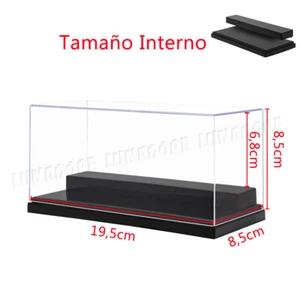2 Pasos Metacrilato Vitrina Urna para Modelos Miniaturas de Coches escala 1/43 - Foto 1 di 12