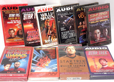 Star Trek Audio Cassette Book Collection-$10-$25 Value-All 40% OFF! -Your Choice • 4.95$