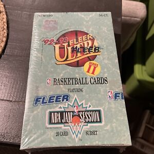 92-93 Fleer Ultra Basketball Series 2, Factory Sealed Box, Shaq RC,  and MJ!