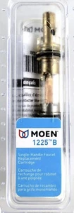 6 OEM 100% MOEN 1225B 1225 REPLACEMENT CARTRIDGE IN RETAIL PACKAGES LOT OF 6 - Picture 1 of 3