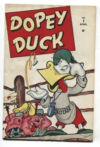 Dopey Duck #2 1946- Timely Golden Age Funny Animal VF - Picture 1 of 2