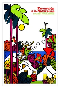 Spanish movie Poster 4 film"Excursion 2 NATURE"Landscape.Environmental art.Decor - Picture 1 of 1